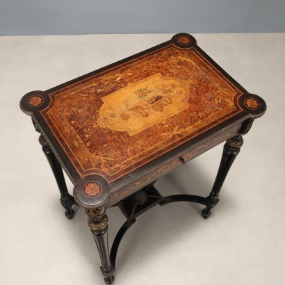 work table, Neoclassical Style Work Table