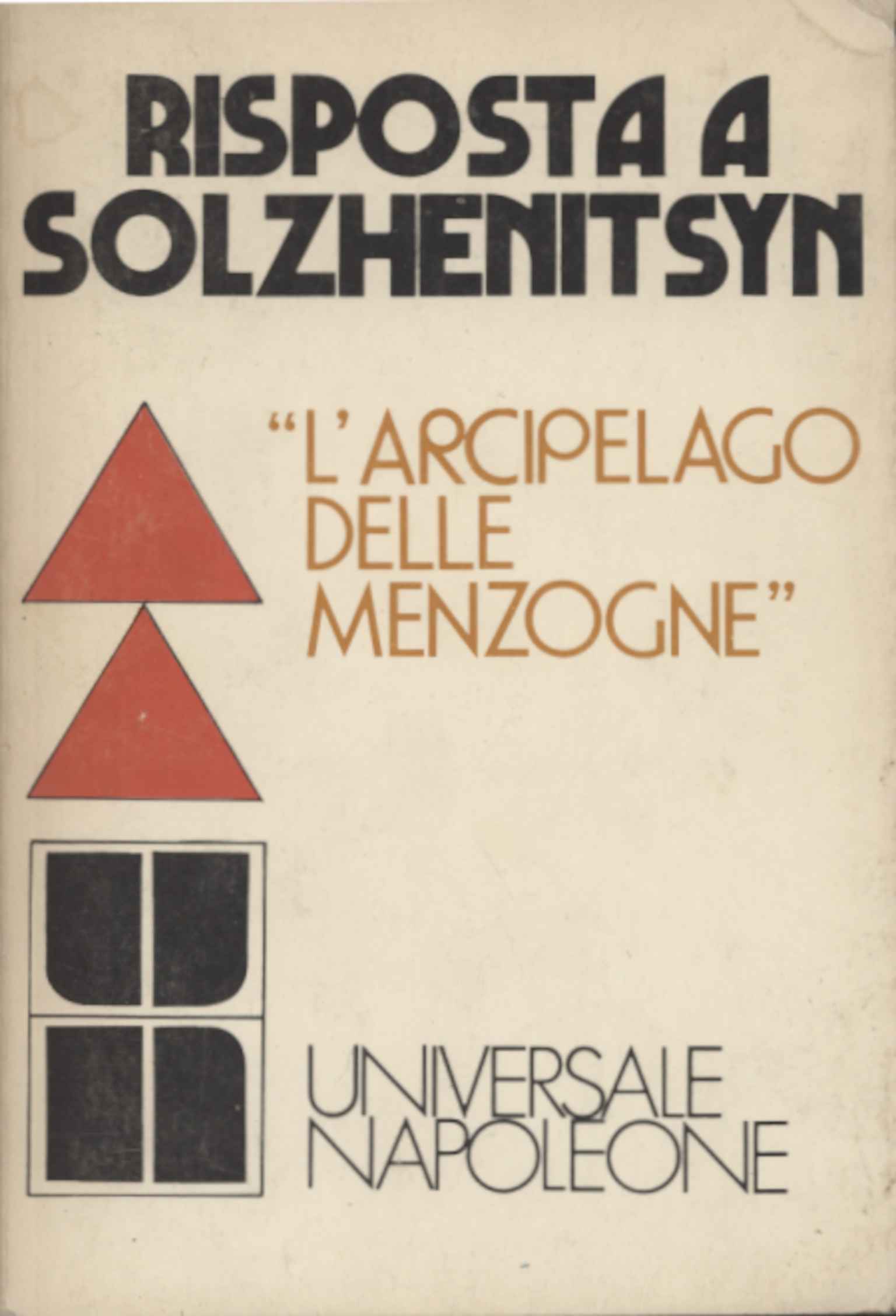 Réponse à Soljenitsyne