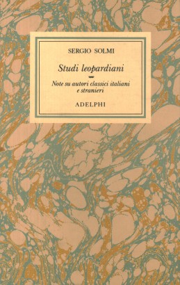 Studi leopardiani