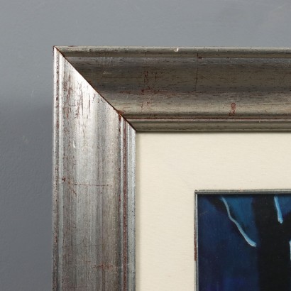 Pintura de Eliano Fantuzzi, Figuras con flores, Eliano Fantuzzi, Eliano Fantuzzi, Eliano Fantuzzi