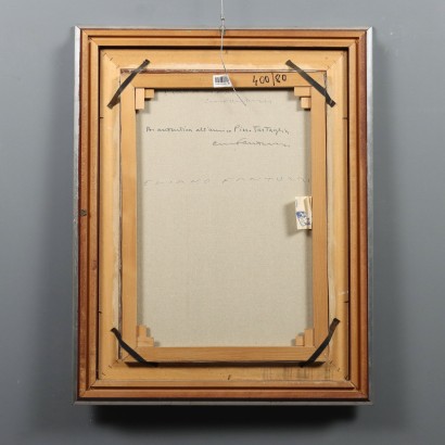 Pintura de Eliano Fantuzzi, Figuras con flores, Eliano Fantuzzi, Eliano Fantuzzi, Eliano Fantuzzi