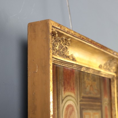 Scène de conversation dans le salon