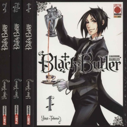 Black Butler. Il maggiordomo diabolico (3 Volumi)