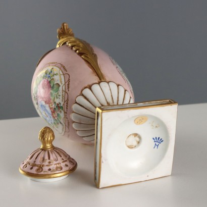 Paar Potiches aus der Capodi-Manufaktur