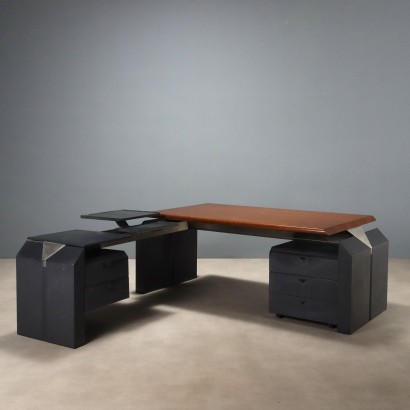 Grand bureau d'angle, années 1980-1990