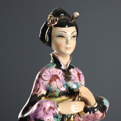 Pair of Ceramic Figures Manufactured