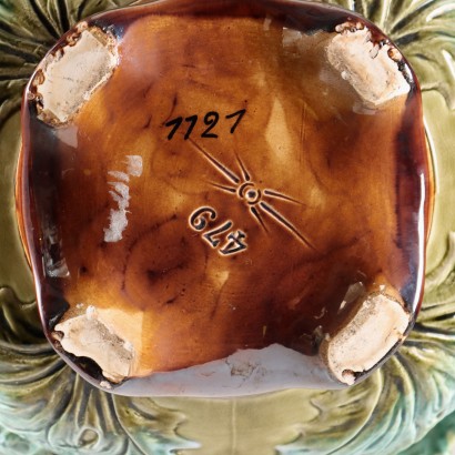 Barbotine Ceramic Cache Pot