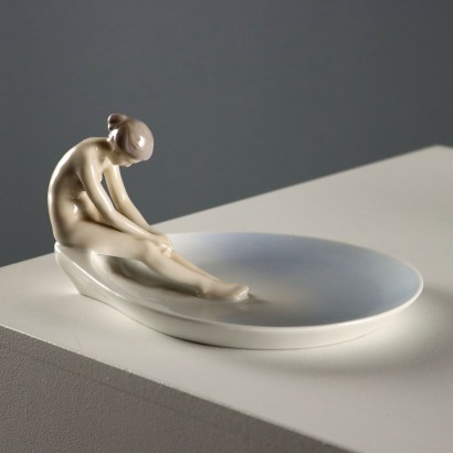 Plato de escultura de porcelana Bing und Grondahl