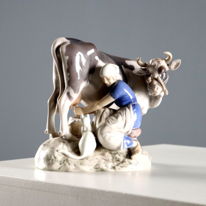 Escultura de porcelana de Axel Locher para Bing und Grondahl