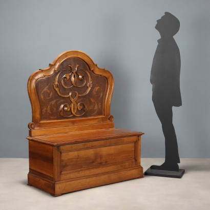 Coffre Liberty en noyer