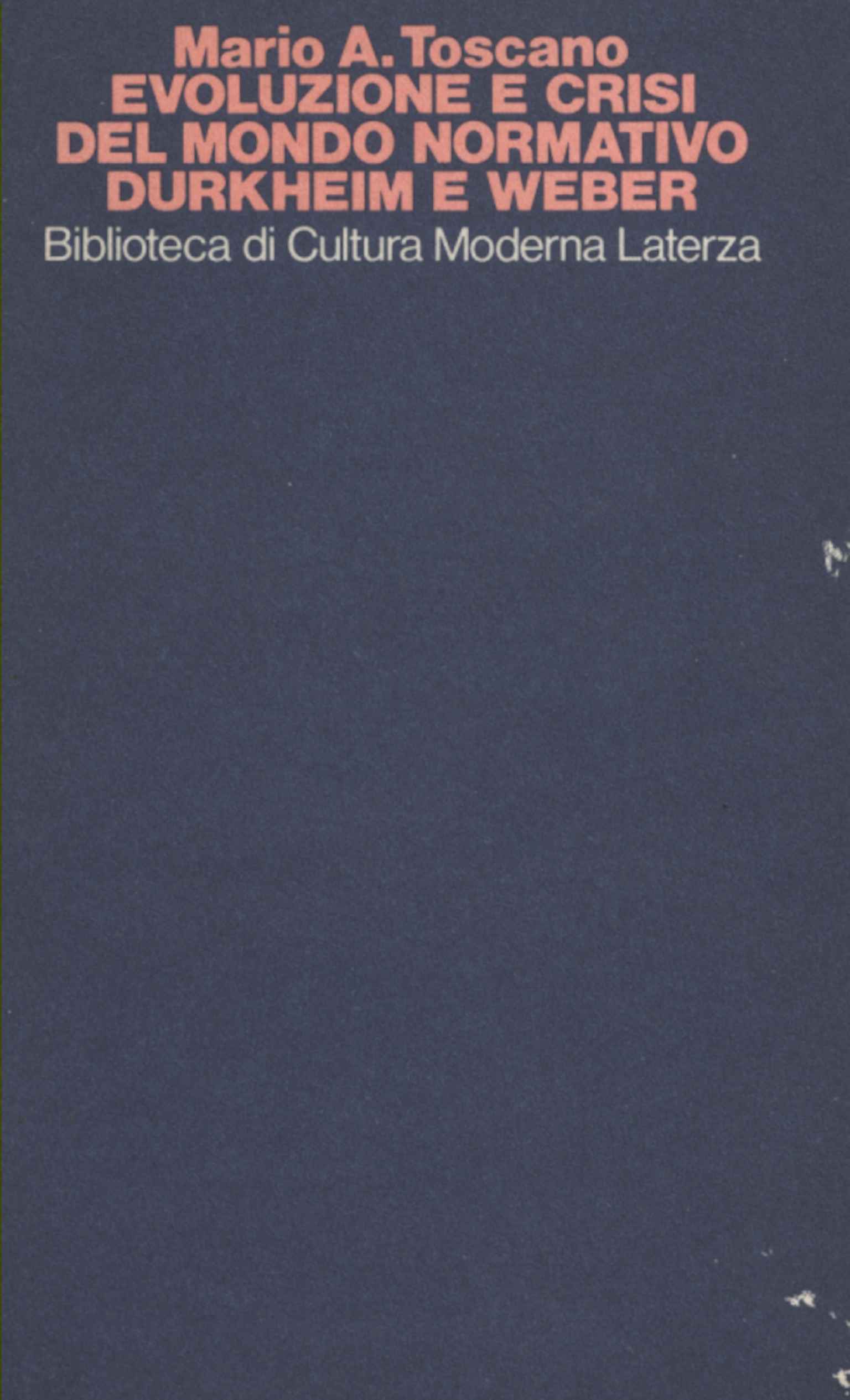 Évolution et crise du monde réglementaire :%