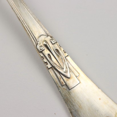 Ensemble de couverts en argent Art nouveau