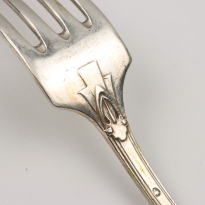 Ensemble de couverts en argent Art nouveau