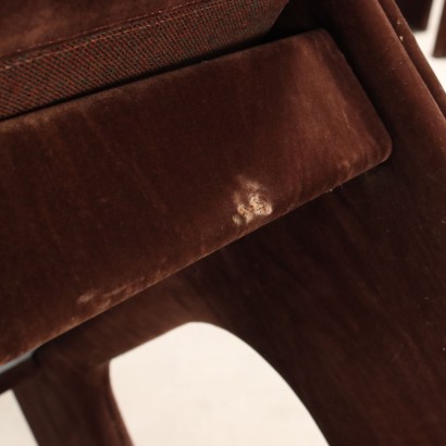 Gruppo di Poltrone Vintage Anni 70,Gruppo di Poltrone Vintage Anni 70