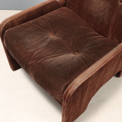 Gruppo di Poltrone Vintage Anni 70,Gruppo di Poltrone Vintage Anni 70