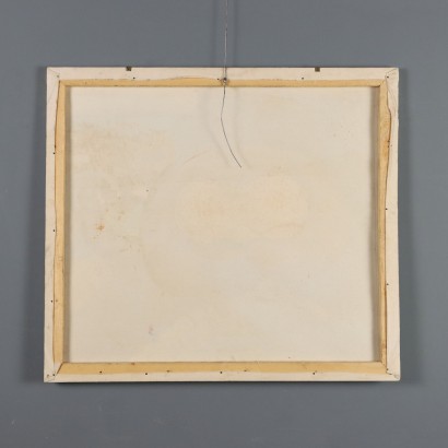 Dipinto Naif Africano,La venditrice di arance