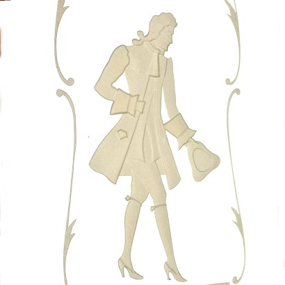 TRUMEAU, Trumeau in Baroque style in veneer