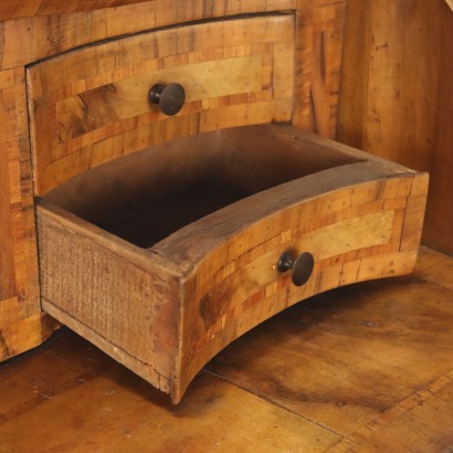 TRUMEAU, Trumeau in Baroque style in veneer