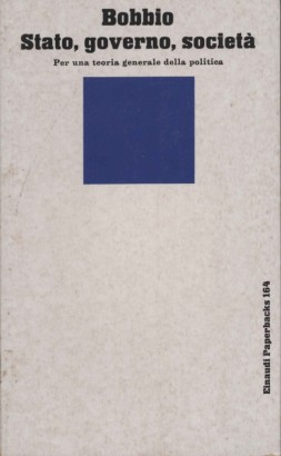 Stato, governo, società