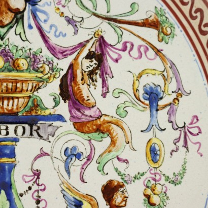 Assiette en faïence