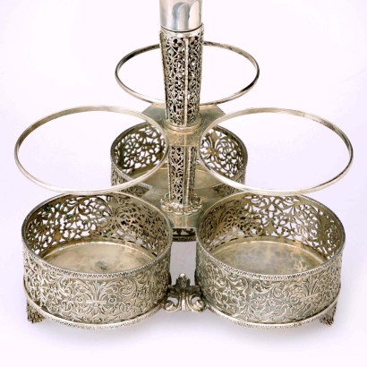 Portabottiglie in Argento