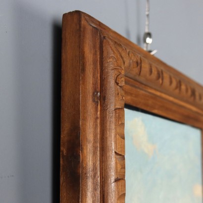 Pintura de Luigi Comolli, Paisaje florido, Luigi Comolli, Luigi Comolli, Luigi Comolli