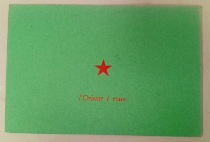 L'Oriente è rosso, l'Occidente è nero