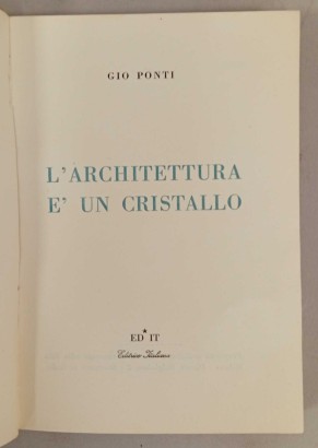 L'architettura è un cristallo