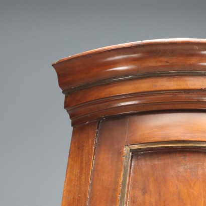 Corner Cabinet, Walnut Corner Cabinet