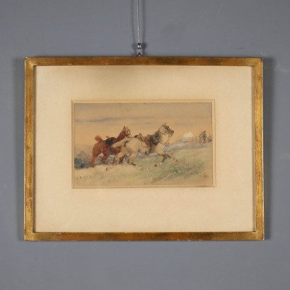 Painting by Sebastiano De Albertis