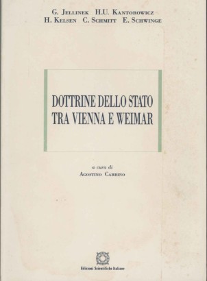 Dottrine dello stato tra Vienna e Weimar