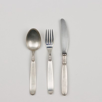 F.lli Ca Silberbesteckset
