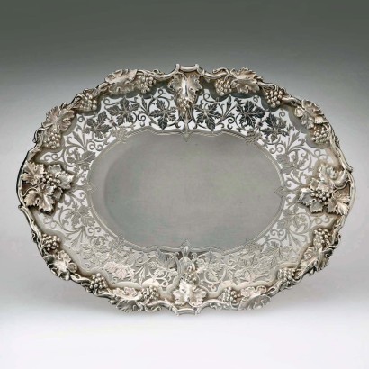 Vassoio in Argento Walker & Hall Sheffield