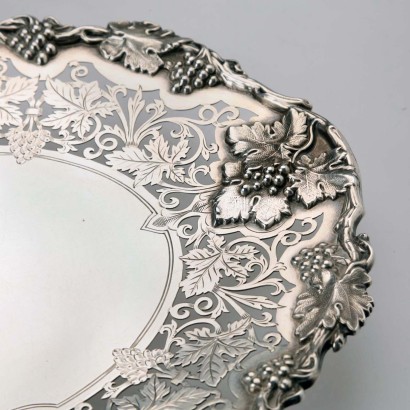 Vassoio in Argento Walker & Hall Sheff