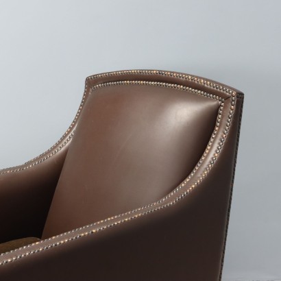 Paar Sessel, Paar Ledersessel