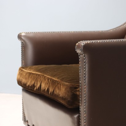 Paar Sessel, Paar Ledersessel