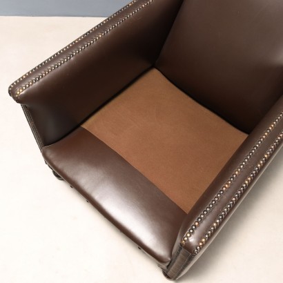 Paar Sessel, Paar Ledersessel