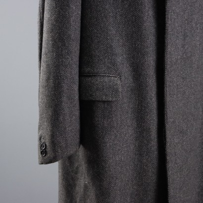 Abrigo de espiga vintage para hombre de Aquascutum