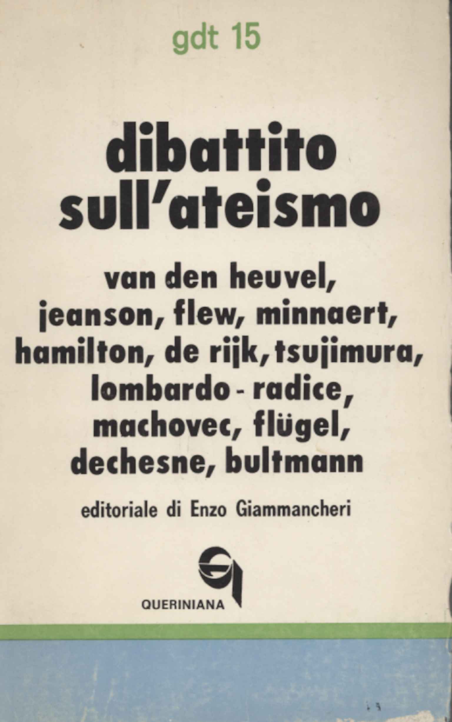 Debatte über den Atheismus