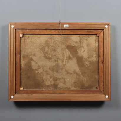 Painting of an Interior Scene at a Table