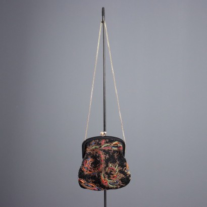 Papillon Vintage Evening Bag with Embroidery