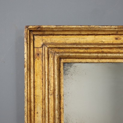 Mirror, Mirror in Molded and Gilded Wood