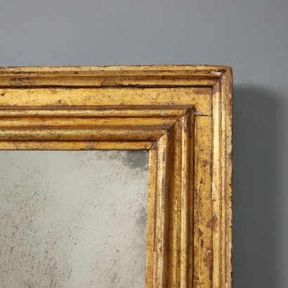 Mirror, Mirror in Molded and Gilded Wood