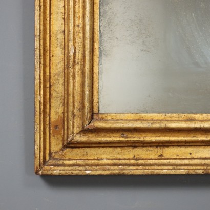 Mirror, Mirror in Molded and Gilded Wood