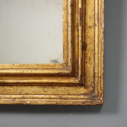 Mirror, Mirror in Molded and Gilded Wood