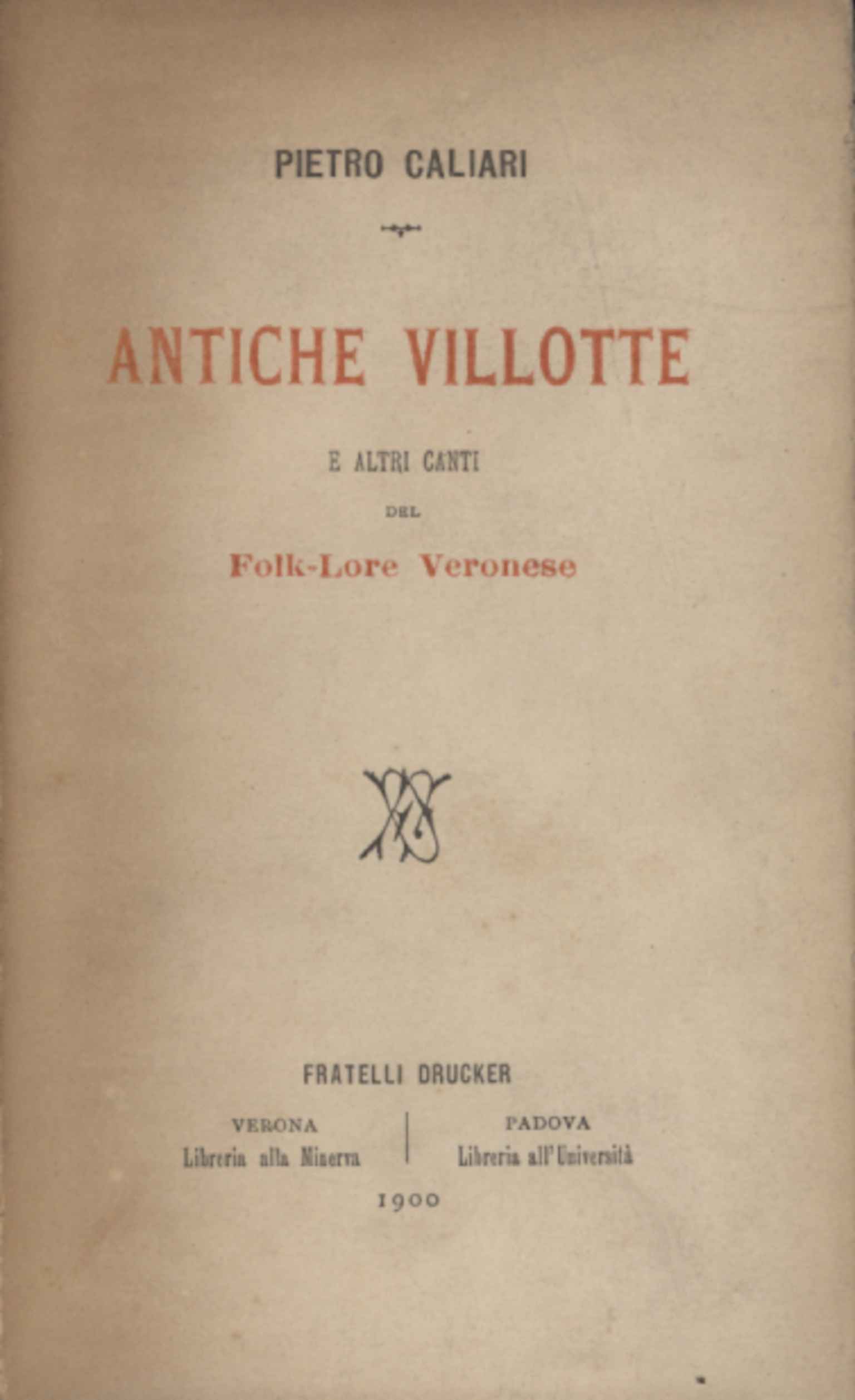 Ancienne Villotte et autres chansons du Fol