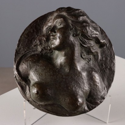 Pair of Bronze Panels Signed G