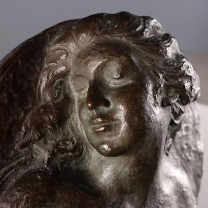 Pair of Bronze Panels Signed G