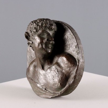 Pair of Bronze Panels Signed G