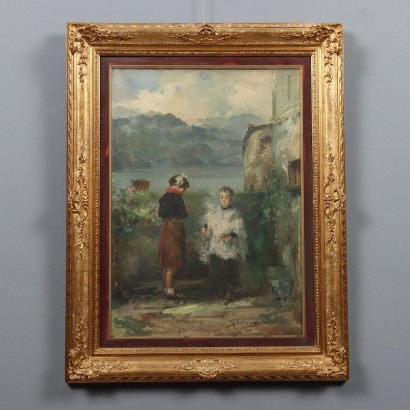 Painting by Giuseppe Solenghi